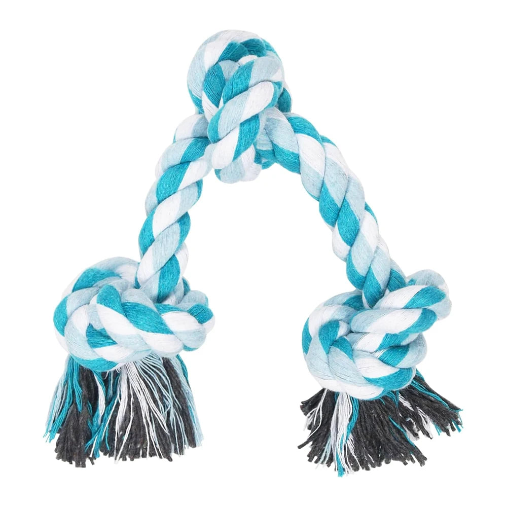 Dog Toy Pet Molar Bite-resistant Cotton Rope Knot for Small Dog Puppy Relieving Stuffy Cleaning Teeth Pet Chew Toys