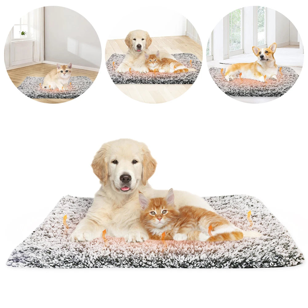 Self-Warming Thermal Mat for Cats or Dogs