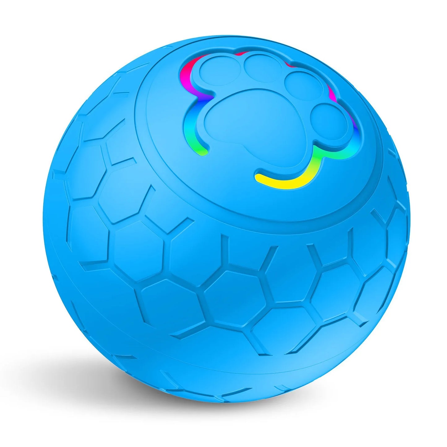 Smart Pet Jumping Ball.  Interactive Balls For Small Dogs, USB Rechargeable, With Colorful Flashing Lights.
