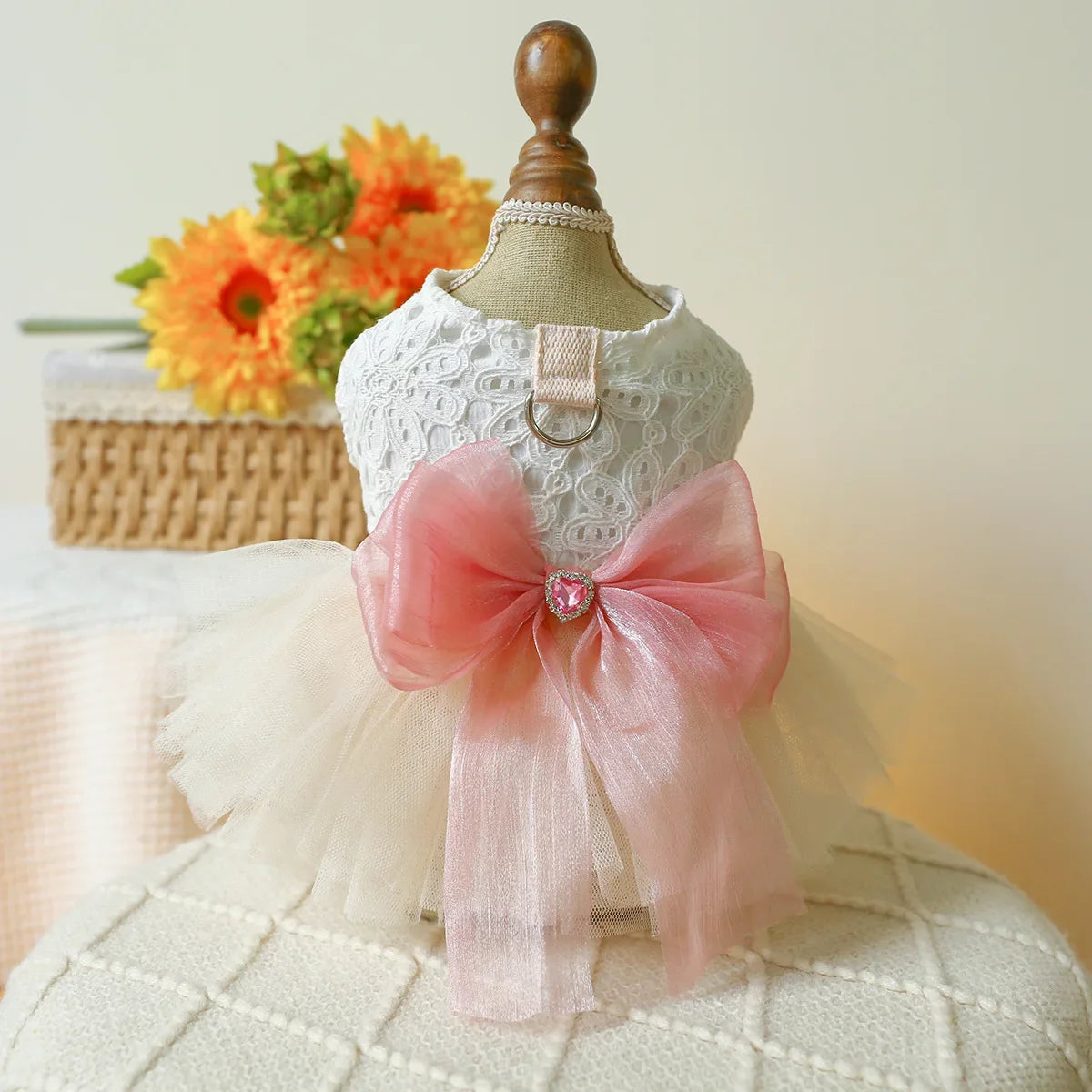 Fancy Princess/Wedding Dress for Dogs or Cats.