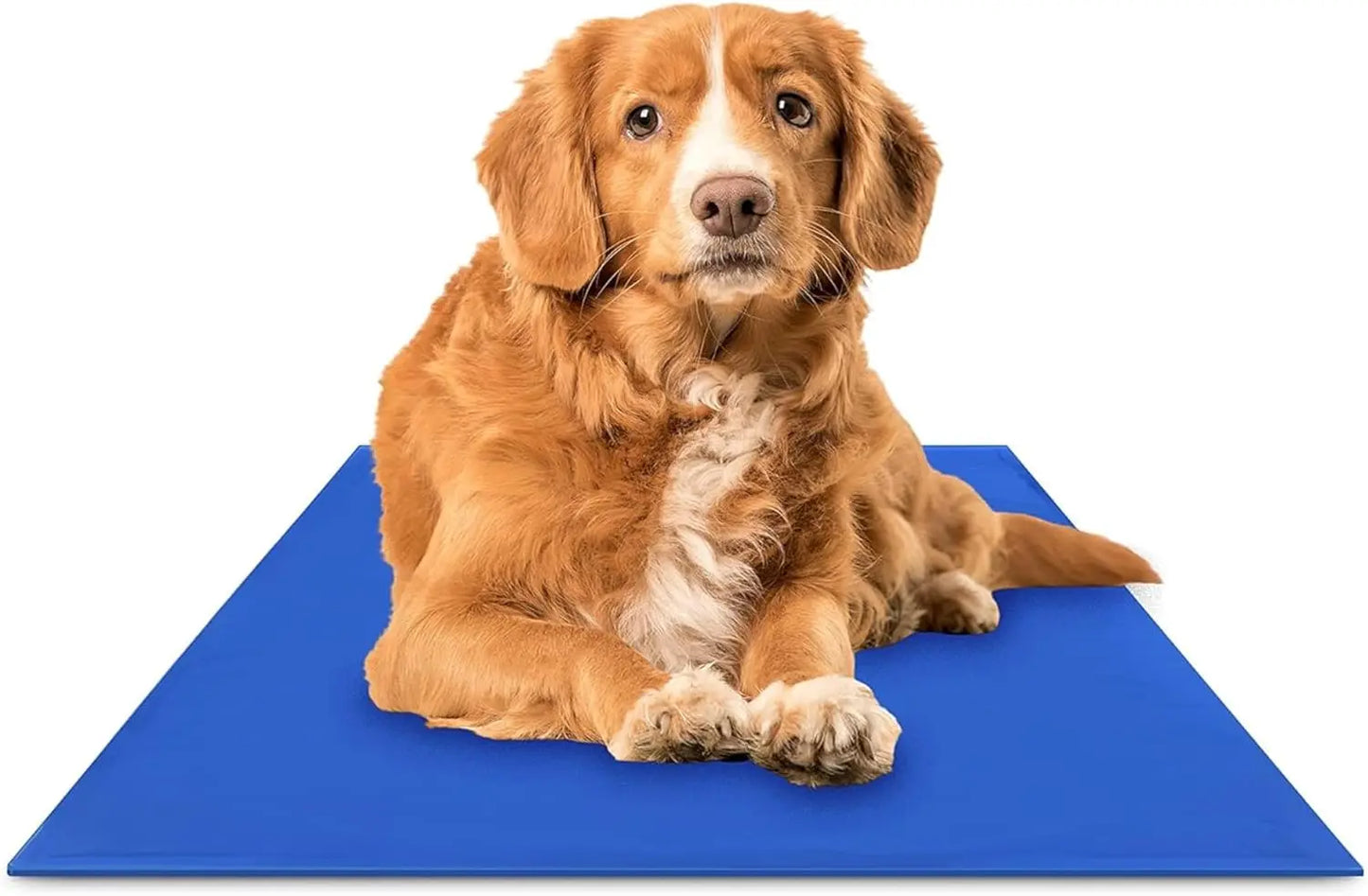 Green Pet Shop Gel Mat, Med - Self-Cooling for Pets 0-25lbs, Safe, No Refrig, Home/Travel.