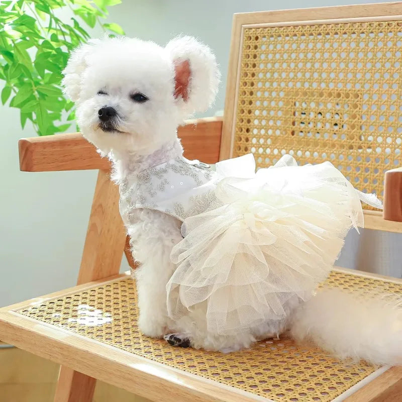 Fancy Princess/Wedding Dress for Dogs or Cats.