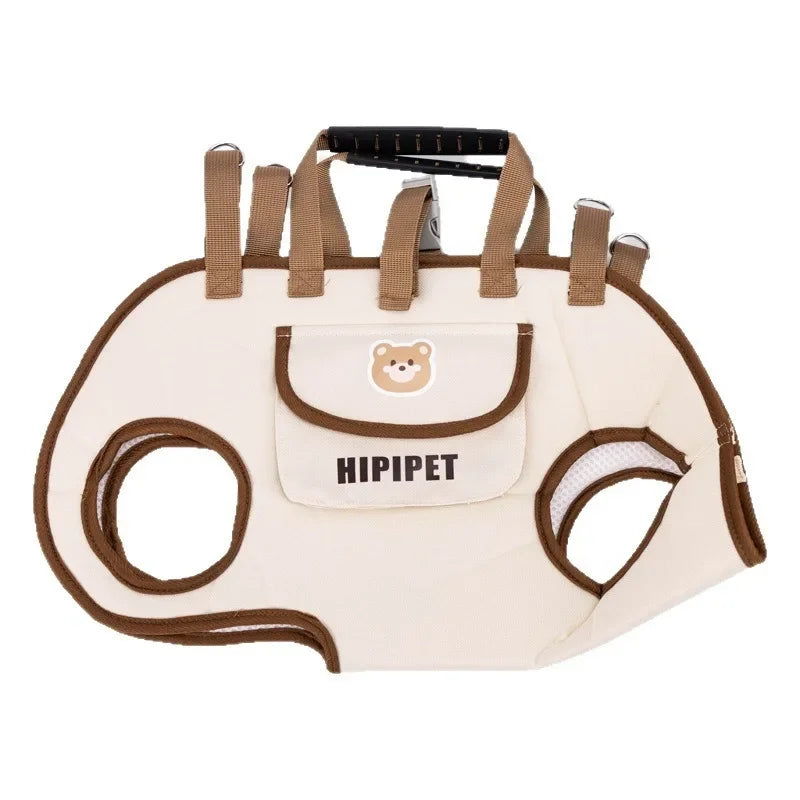 Hands Free Cat Dog Carrier Backpack Portable Breathable Outdoor Pet Bag Crossbody Travel Carrier with Ventilated Pet Space