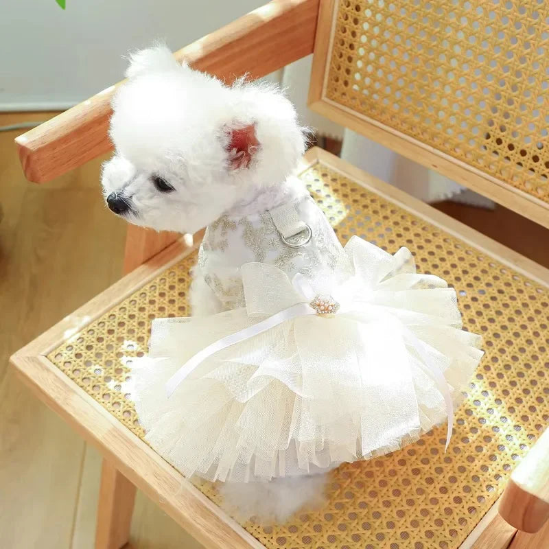 Fancy Princess/Wedding Dress for Dogs or Cats.