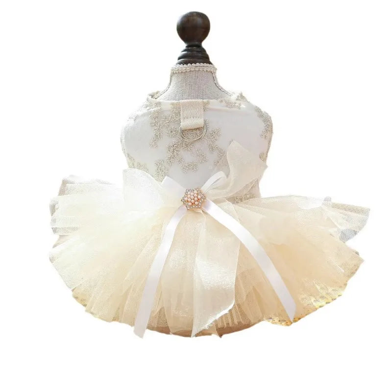 Fancy Princess/Wedding Dress for Dogs or Cats.