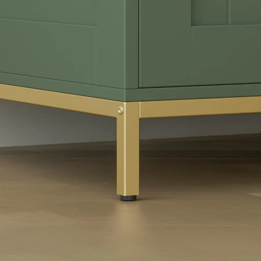 Modern Cat Litter Box Enclosure with Metal Frame for Indoor Use Pet Washroom Furniture Designed to Fit Most Litter Boxes Stylis