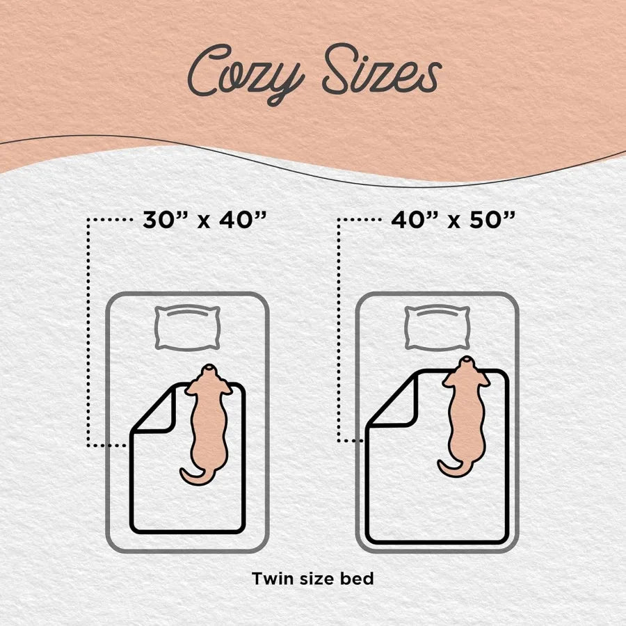 Best Friends by Sheri Calming Shag Dog Blanket.  Ultra Soft Faux Fur Pet Throw.
Anxiety Relief, Lightweight, Warm Bed Cover for Dogs