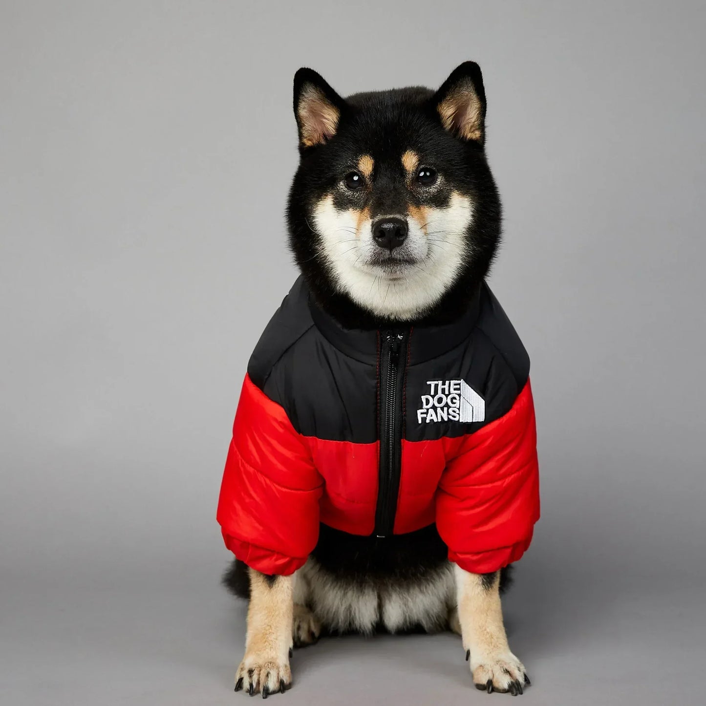 The Dog Fans Winter Down Jacket 
Thick Dog Coat
