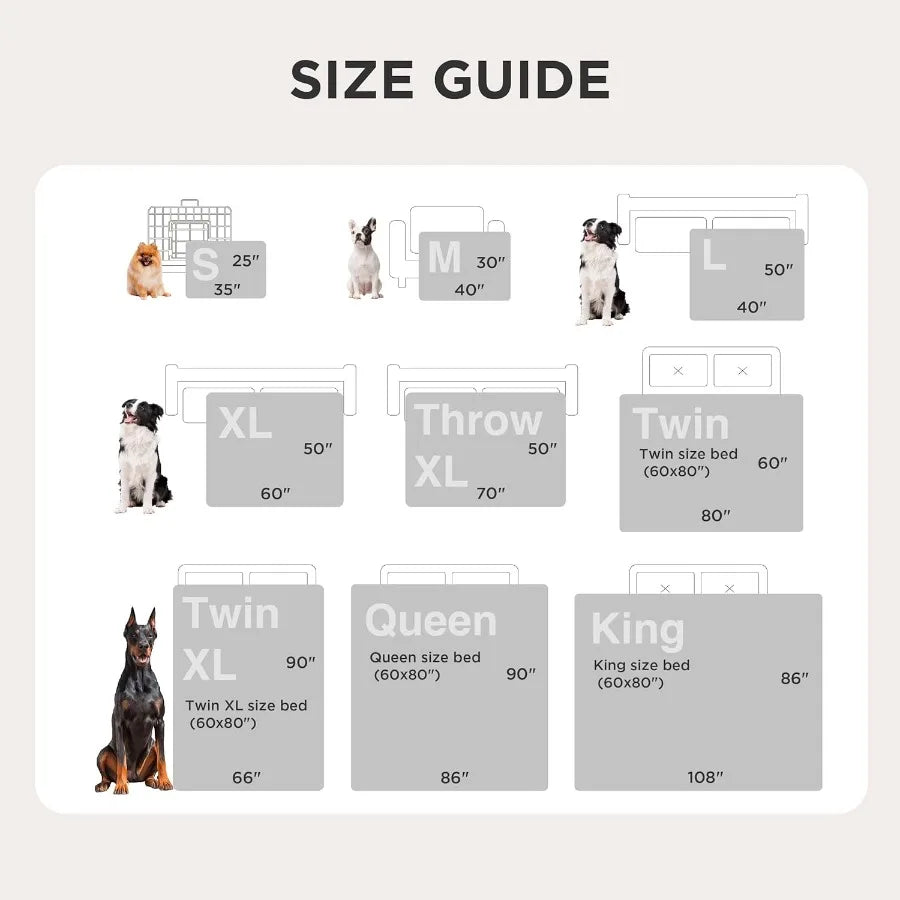 Bedsure Waterproof Dog Blankets for Small Dogs or Small Cats.  Washable Blanket for Couch Protection. Sherpa Fleece Puppy Blanket.