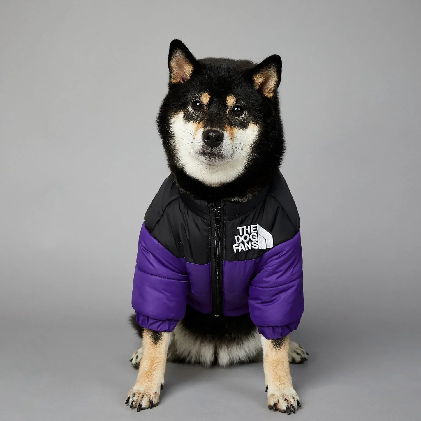The Dog Fans Winter Down Jacket 
Thick Dog Coat