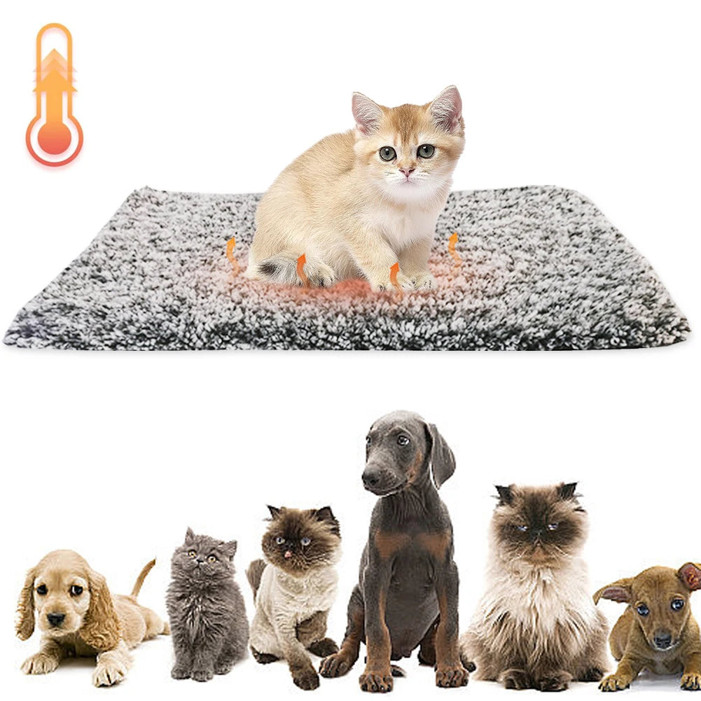 Self-Warming Thermal Mat for Cats or Dogs